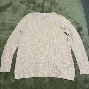 Market & Spruce Blush Crewneck Sweater